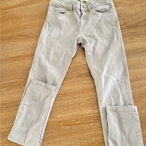 Zara Women's Skinny Jeans in Soft Gray